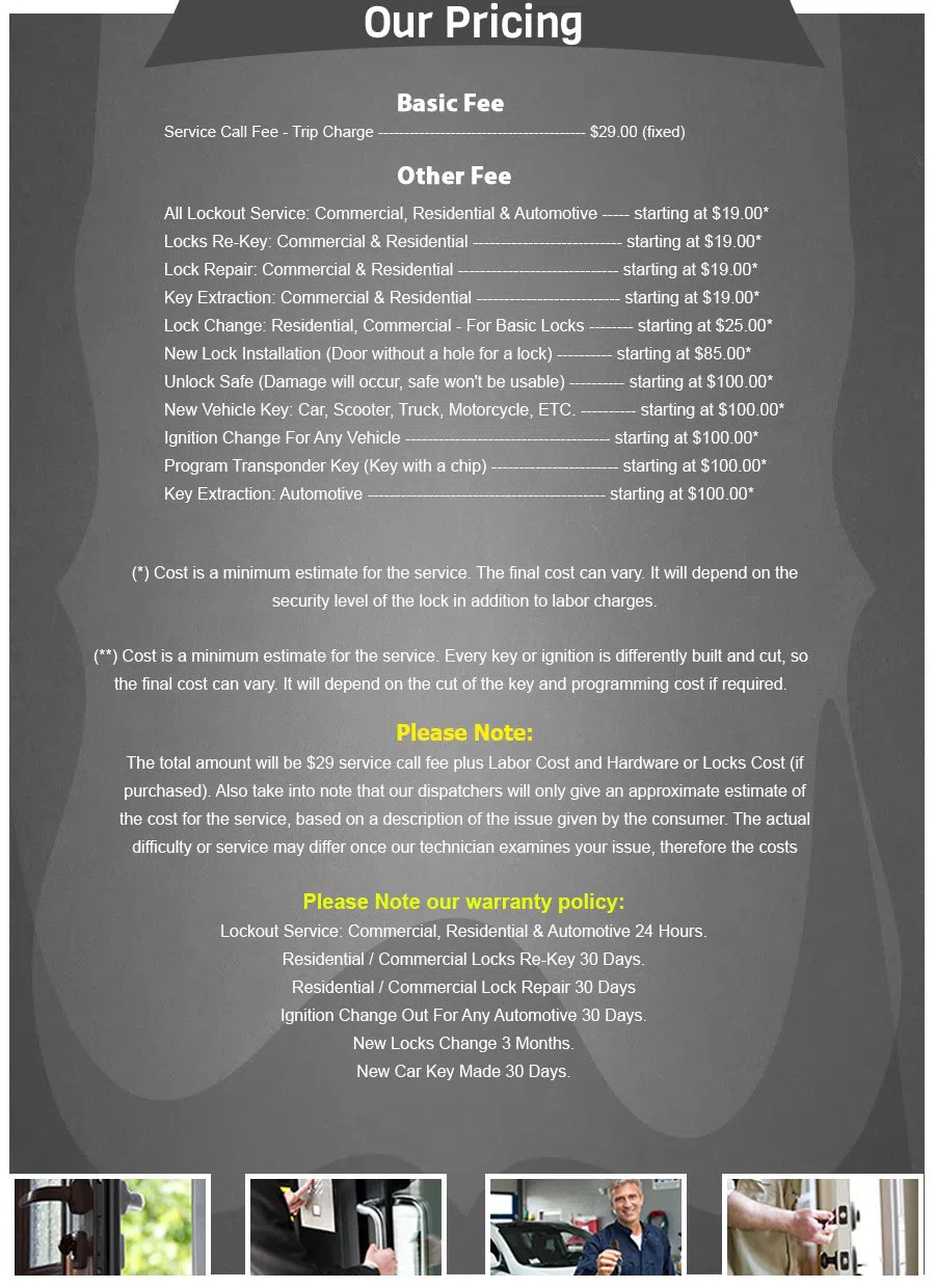 Rockville Locksmith Service, Rockville, MD 301-810-4521 - price-list-n-16